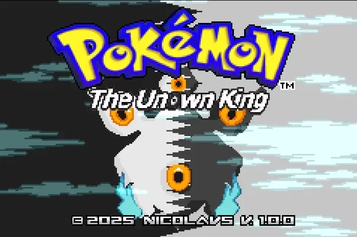 Pokémon The Unown King - imagem ilustrativa